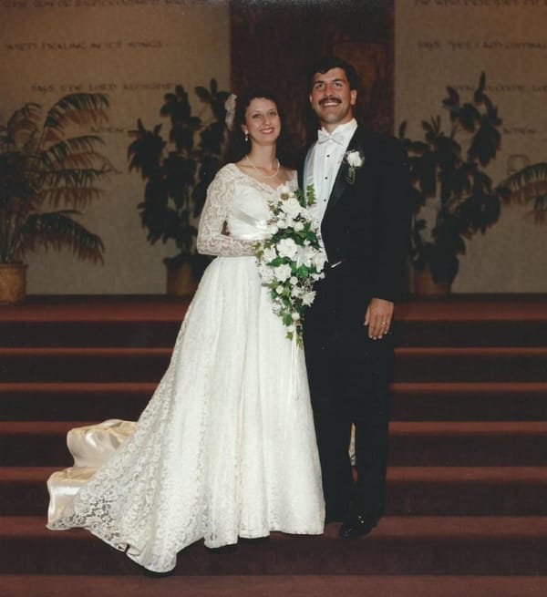On July 6, DeEtte and I will celebrate 35yrs of marriage - Rejoice with us!